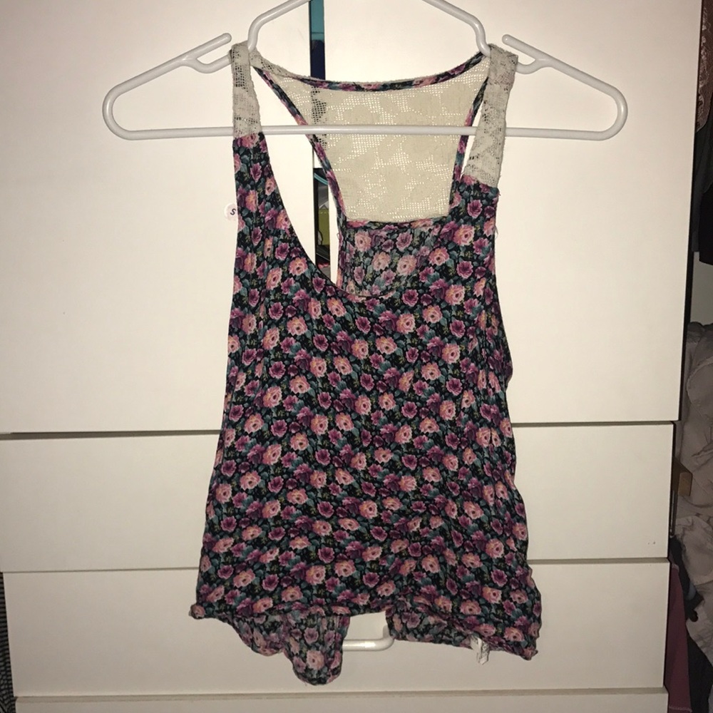 Floral tank top